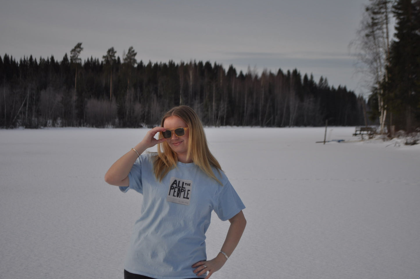 All The People Polaroid T-Shirt